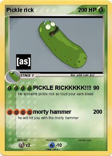 Pokemon Pickle rick