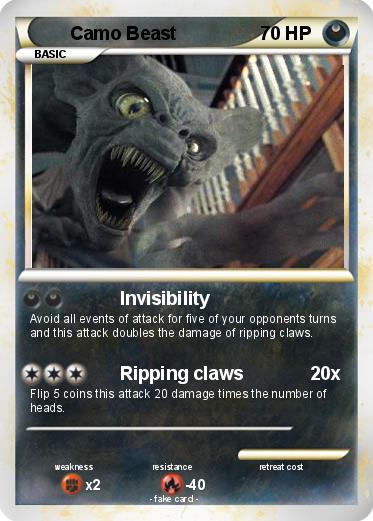 Pokemon Camo Beast