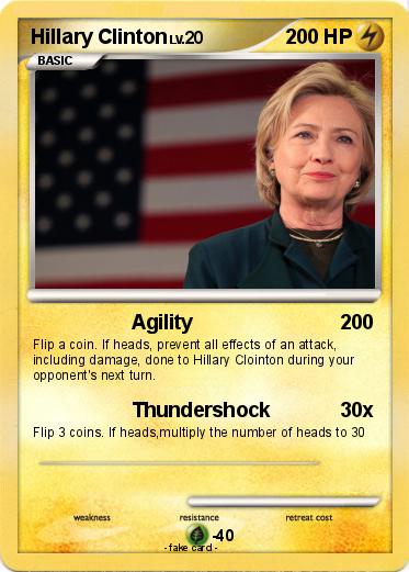 Pokemon Hillary Clinton