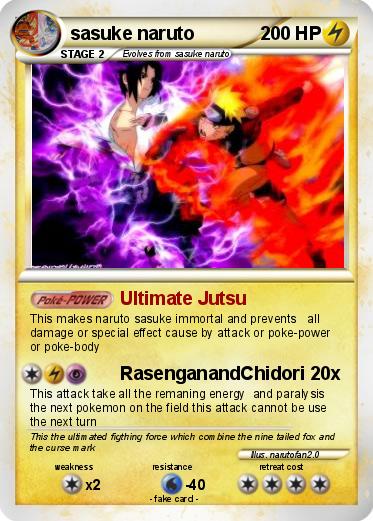 Pokemon sasuke naruto
