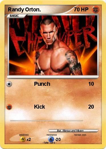 Pokemon Randy Orton.