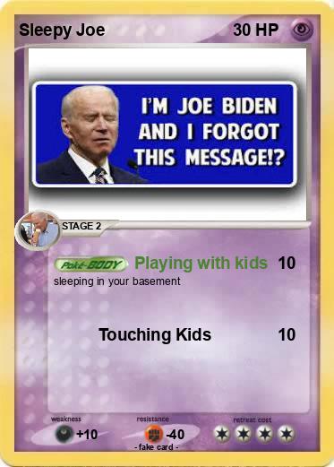 Pokemon Sleepy Joe