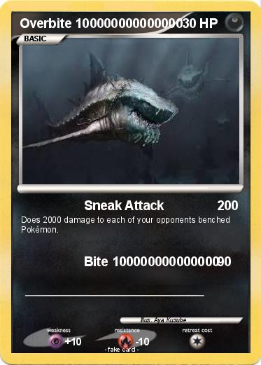 Pokemon Overbite 100000000000000