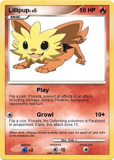 Pokemon Lillipup