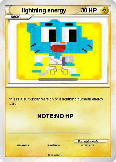 Pokemon lightning energy