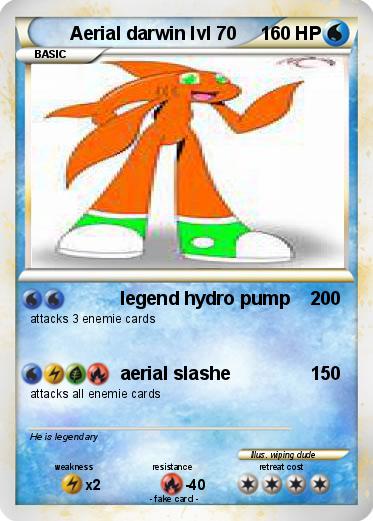 Pokemon Aerial darwin lvl 70