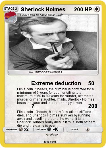 Pokemon Sherlock Holmes