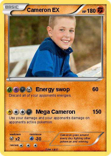 Pokemon Cameron EX