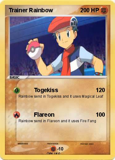 Pokemon Trainer Rainbow
