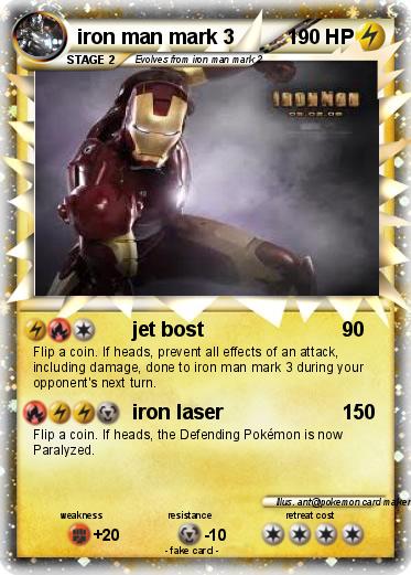 Pokemon iron man mark 3