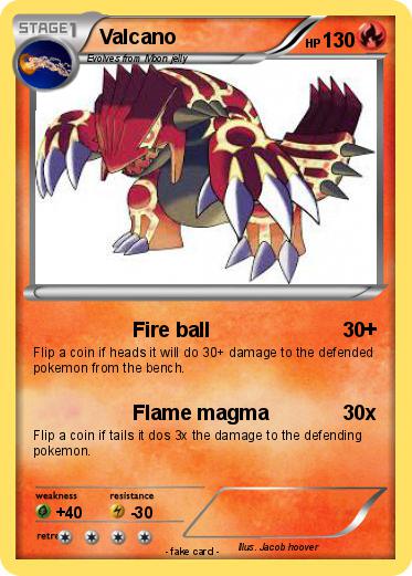Pokemon Valcano
