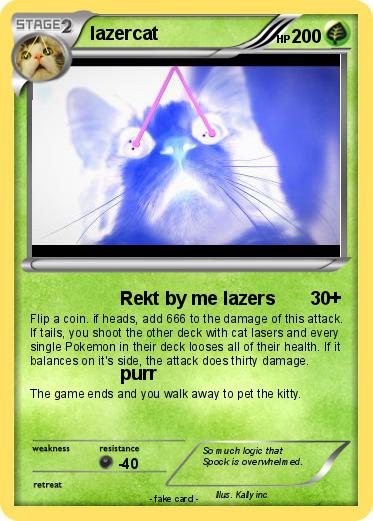 Pokemon lazercat