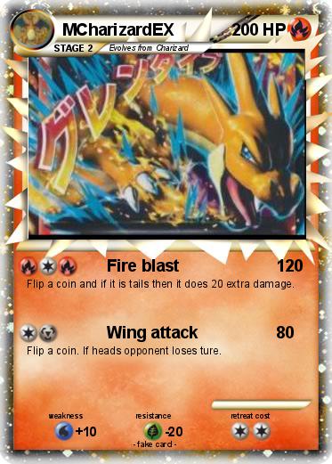 Pokemon MCharizardEX