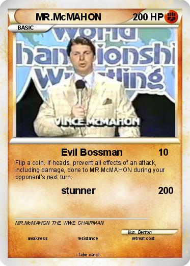 Pokemon MR.McMAHON