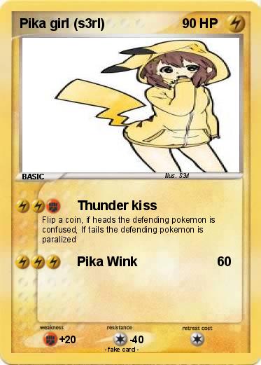 Pokemon Pika girl (s3rl)