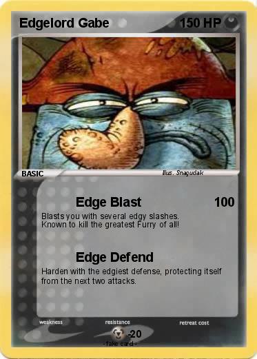Pokemon Edgelord Gabe