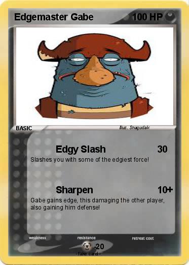 Pokemon Edgemaster Gabe