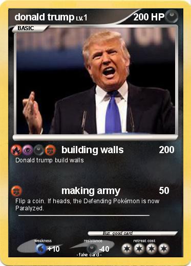Pokemon donald trump