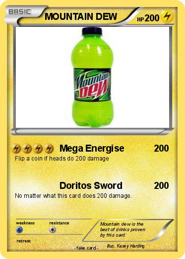 Pokemon MOUNTAIN DEW