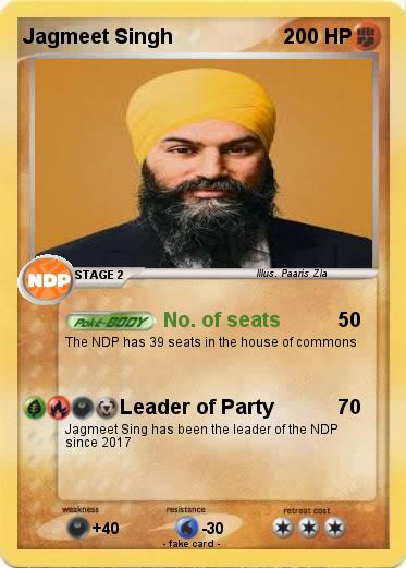 Pokemon Jagmeet Singh