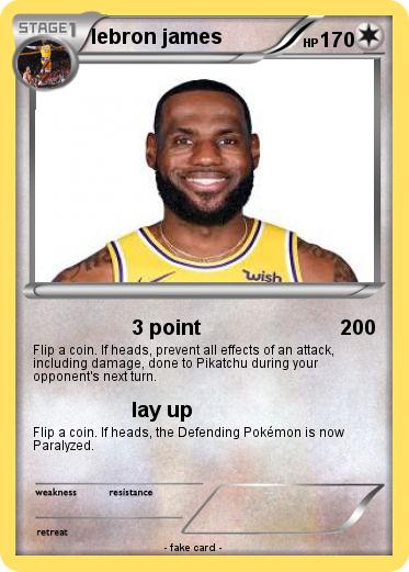 Pokemon lebron james
