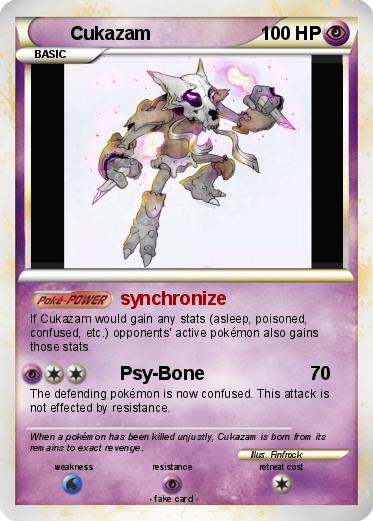 Pokemon Cukazam
