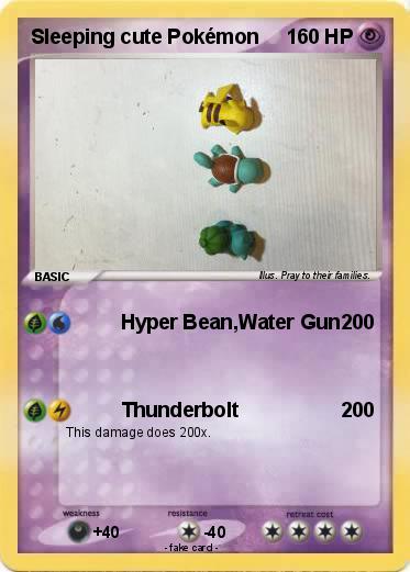 Pokemon Sleeping cute Pokémon