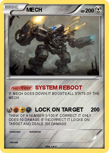 Pokemon MECH