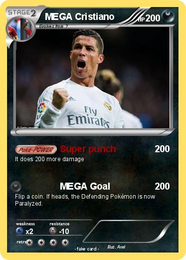 Pokemon MEGA Cristiano