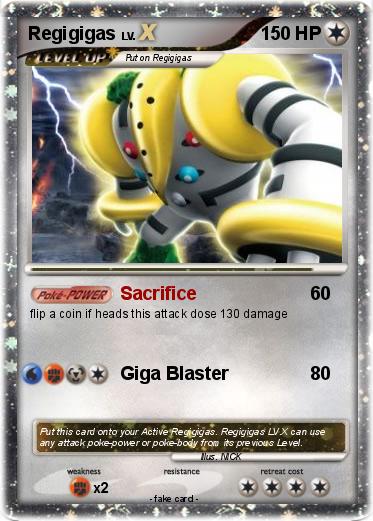 Pokemon Regigigas