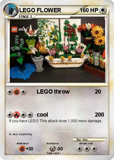 Pokemon LEGO FLOWER