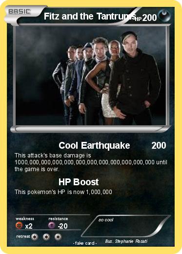 Pokemon Fitz and the Tantrums