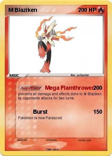 Pokemon M Blaziken