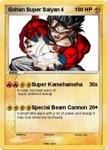 Pokemon Gohan Super Saiyan 4