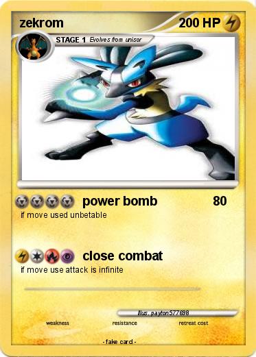 Pokemon zekrom