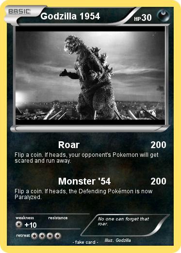 Pokemon Godzilla 1954