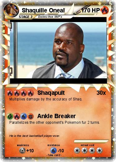 Pokemon Shaquille Oneal