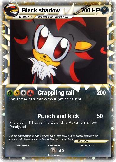 Pokemon Black shadow