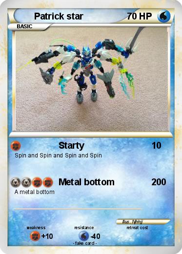 Pokemon Patrick star