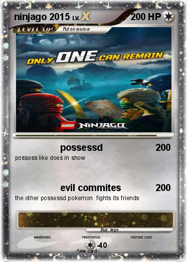Pokemon ninjago 2015