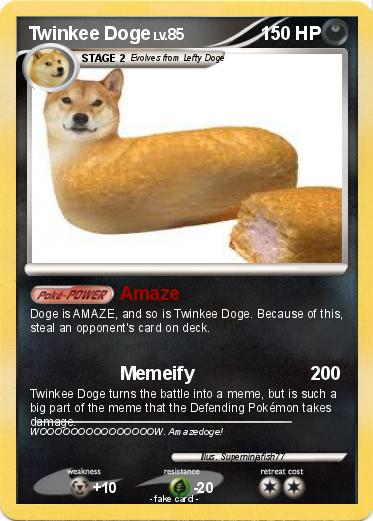 Pokemon Twinkee Doge