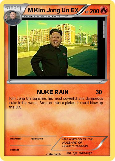 Pokemon M Kim Jong Un EX