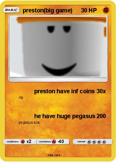 Pokemon preston(big game)