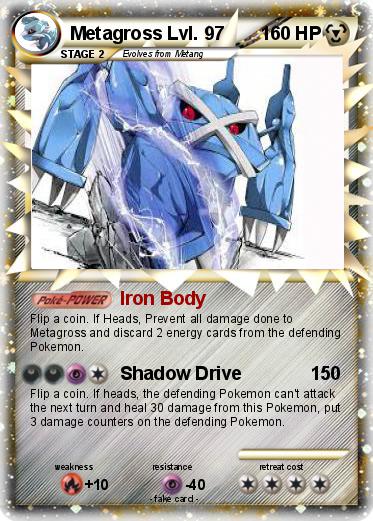 Pokemon Metagross Lvl. 97