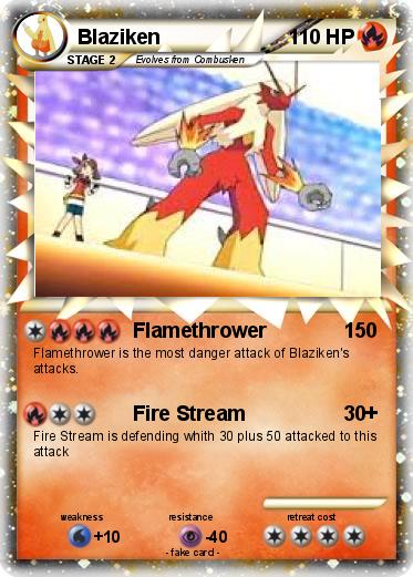 Pokemon Blaziken