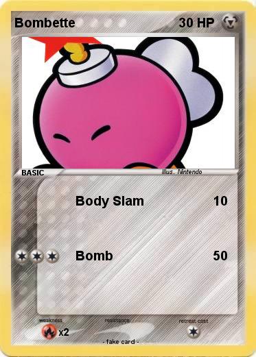 Pokemon Bombette Pokemon Bombette