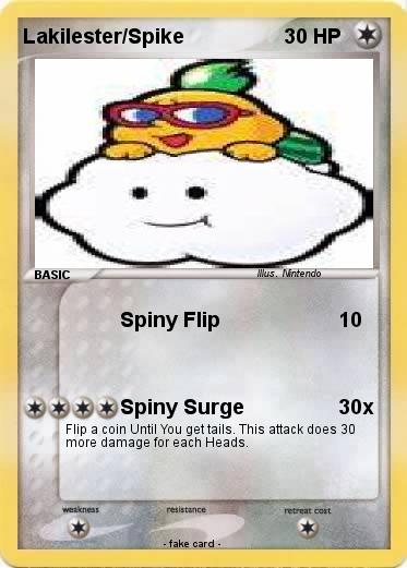 Pokemon Lakilester/Spike