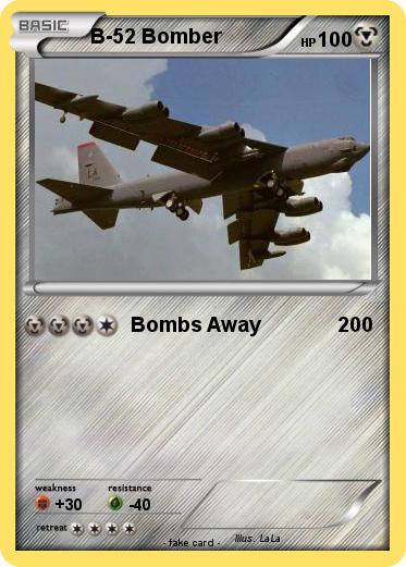 Pokemon B-52 Bomber