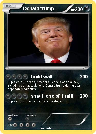 Pokemon Donald trump