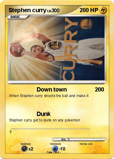 Pokemon Stephen curry